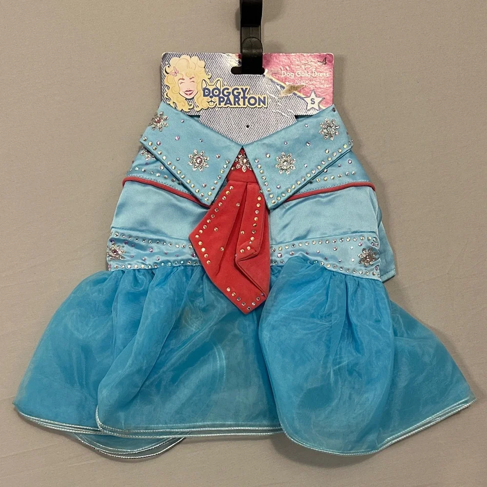 Vintage Doggy Parton Small Dog Gala Dress Costume